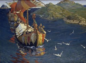 Nicholas_Roerich,_Guests_from_Overseas